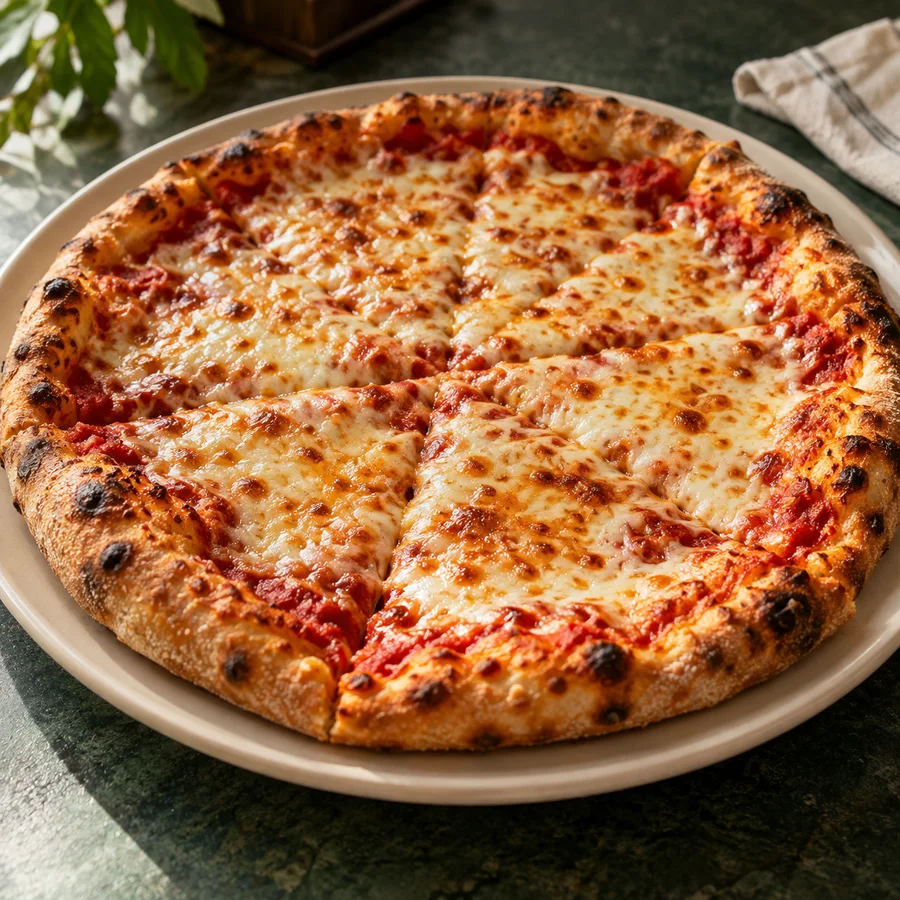 Illustrative pizza category photograph